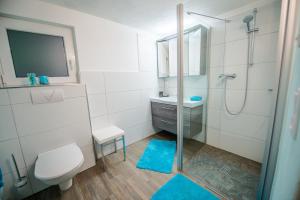 Kúpeľňa v ubytovaní Ferienwohnung Wald + 23 fotografií
