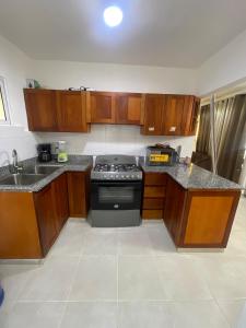 Η κουζίνα ή μικρή κουζίνα στο Stylish Luxe Apartment 10 mn to the Int Airport +16 φωτογραφίες