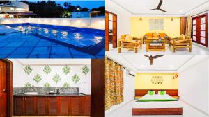 Bazén v ubytování Signature Grande with swimming pool pondicherry nebo v jeho okolí