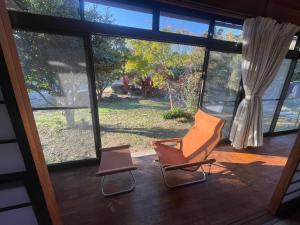 Κήπος έξω από το 和の家 縁en 白馬へアクセス良好