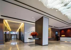 Vstupní hala nebo recepce v ubytování Echeng Hotel Changsha Evening News