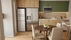 Kuchyň nebo kuchyňský kout v ubytování Chic Residences Steps from Beverly Hills & Sony Pictures + 26 fotografií