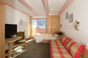 TV a/nebo společenská místnost v ubytování Hotel Anemone