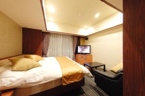 Postel nebo postele na pokoji v ubytování Hotel Water Gate Nagoya - Love Hotel for couple -