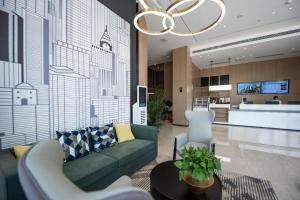 Η κουζίνα ή μικρή κουζίνα στο City Comfort Inn Ezhou Wuyue Plaza
