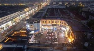 Nespecifikovaný výhled na destinaci Lujiabangzhan nebo výhled na město při pohledu z hotelu