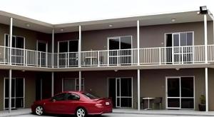 Το κτήριο όπου στεγάζεται  το μοτέλ