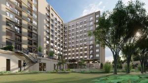 an artist rendering of the exterior of a building at Bogorienze City Resort in Pamoyanan