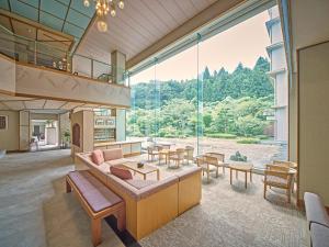 Istumisnurk majutusasutuses Hotel Kameya