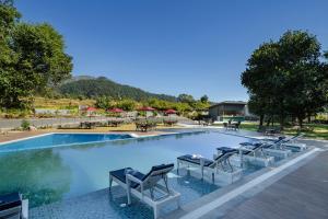 Общий вид на горы или вид на горы из отеля