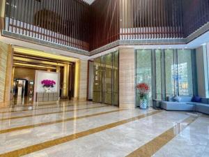 O zonă de relaxare la Lavande Hotels·Dongguan Nancheng