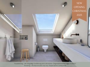 Un baño de Karls Design Apartments Mittenwald