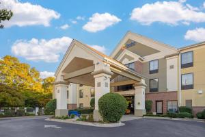 a rendering of a hotel with a building at Comfort Inn & Suites Spartanburg North in Spartanburg