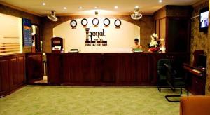 TV/trung tâm giải trí tại Royal Hotel