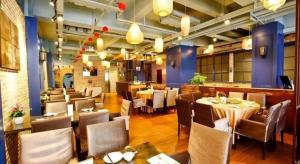 Khu vực ghế ngồi tại Xian Leica Hotel