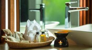 Koupelna v ubytování K.K inn Boutique Siem Reap + 123 fotografií