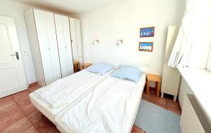 Postel nebo postele na pokoji v ubytování Ferienwohnung Soling