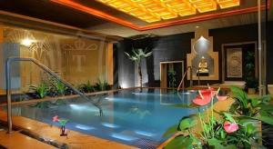 Πισίνα στο ή κοντά στο New Century Grand Hotel Zhuji Yaojiang