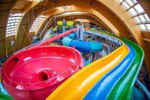 Aquapark v prázdninového domu nebo okolí