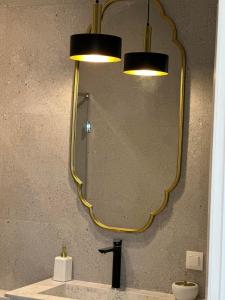 Koupelna v ubytování Sea Escape