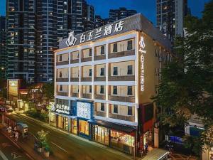 El edificio en el que está el hotel