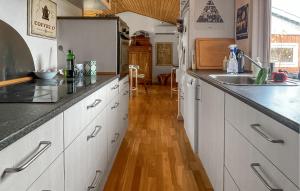 Una cocina o cocineta en 2 Bedroom Beautiful Home In Orø