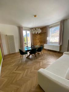 Ένα ή περισσότερα κρεβάτια σε δωμάτιο στο Villa al Parco