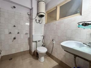 Et badeværelse på Rare Himalayas Mansarovar