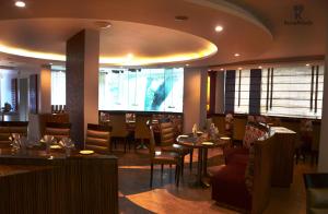 Posezení v ubytování Orbett Hotel