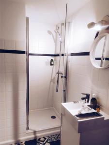 Koupelna v ubytování maison garroenea + 14 fotografií