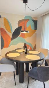 Χώρος καθιστικού στο Gästehaus im Grünen