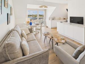 Χώρος καθιστικού στο Studio flambant neuf 2 personnes - vue port