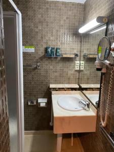 Vannituba majutusasutuses Hotel Els Avets