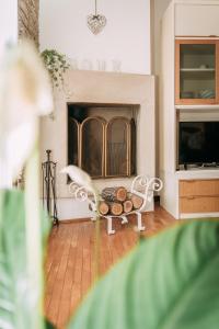 Χώρος καθιστικού στο Palladio Apartment - In Centro con Garage, Vista Fiume, Jacuzzi +64 φωτογραφίες