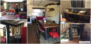 Køkken eller tekøkken på gites les rainettes