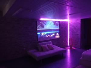 Μια τηλεόραση ή/και κέντρο ψυχαγωγίας στο Le Loft