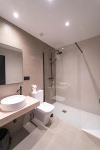 Et badeværelse på Rental Room PZ100