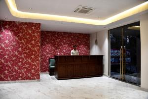 Ο χώρος του λόμπι ή της ρεσεψιόν στο Hotel Rosemary Inn