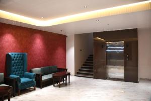 Χώρος καθιστικού στο Hotel Rosemary Inn