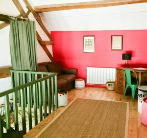 Χώρος καθιστικού στο Country House With Swimming Pool In Morvan +8 φωτογραφίες