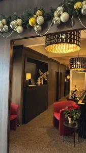 Χώρος καθιστικού στο Motel1- A megfizethető luxus!