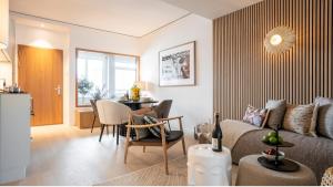 Χώρος καθιστικού στο COSMOPOLITAN APARTMENTS Zürich Seefeld