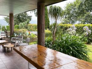 En have udenfor Espectacular casa con piscina