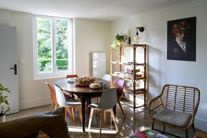 Χώρος καθιστικού στο La Petite Sommière