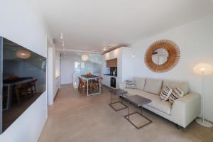 O zonă de relaxare la Villa Ammos - GH6