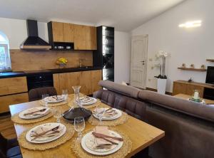 Køkken eller tekøkken på Villa Popovića dvori