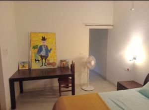 Giường trong phòng chung tại Budha Garden