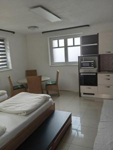 Köök või kööginurk majutusasutuses Apartmán Domažlice