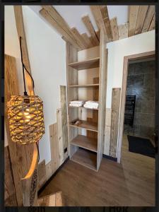 Voodi või voodid majutusasutuse Le valhalla vidar toas