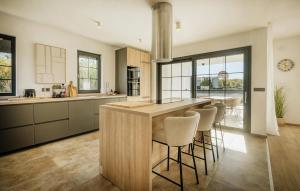 Kuchyň nebo kuchyňský kout v ubytování Awesome Home In Nova Vas